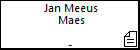 Jan Meeus Maes