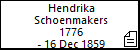 Hendrika Schoenmakers