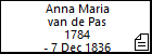 Anna Maria van de Pas