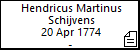 Hendricus Martinus Schijvens