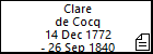 Clare de Cocq