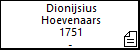 Dionijsius Hoevenaars
