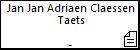 Jan Jan Adriaen Claessen Taets