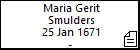 Maria Gerit Smulders