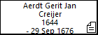Aerdt Gerit Jan Creijer