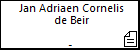 Jan Adriaen Cornelis de Beir