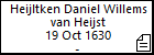 Heijltken Daniel Willems van Heijst