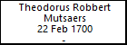 Theodorus Robbert Mutsaers