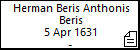 Herman Beris Anthonis Beris