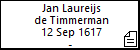 Jan Laureijs de Timmerman