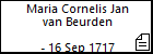 Maria Cornelis Jan van Beurden
