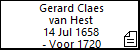 Gerard Claes van Hest