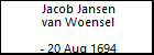 Jacob Jansen van Woensel