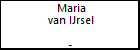 Maria van IJrsel