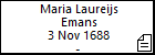 Maria Laureijs Emans