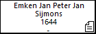 Emken Jan Peter Jan Sijmons