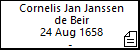 Cornelis Jan Janssen de Beir