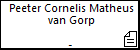 Peeter Cornelis Matheus van Gorp