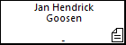 Jan Hendrick Goosen