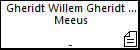 Gheridt Willem Gheridt Adriaen Meeus