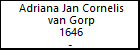 Adriana Jan Cornelis van Gorp