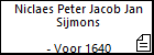 Niclaes Peter Jacob Jan Sijmons