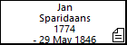 Jan Sparidaans