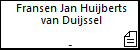 Fransen Jan Huijberts van Duijssel