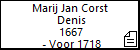 Marij Jan Corst  Denis
