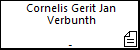 Cornelis Gerit Jan Verbunth