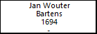 Jan Wouter Bartens