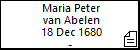 Maria Peter van Abelen