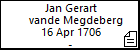 Jan Gerart vande Megdeberg