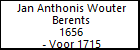 Jan Anthonis Wouter Berents