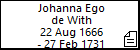 Johanna Ego de With