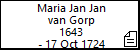 Maria Jan Jan van Gorp