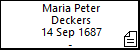 Maria Peter Deckers