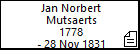 Jan Norbert Mutsaerts