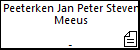 Peeterken Jan Peter Steven Meeus