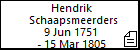 Hendrik Schaapsmeerders
