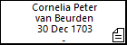 Cornelia Peter van Beurden