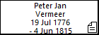 Peter Jan Vermeer