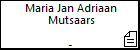 Maria Jan Adriaan Mutsaars