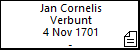 Jan Cornelis Verbunt
