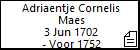 Adriaentje Cornelis Maes