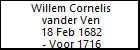 Willem Cornelis vander Ven