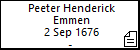 Peeter Henderick Emmen