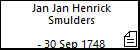 Jan Jan Henrick Smulders