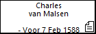 Charles van Malsen