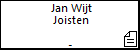 Jan Wijt Joisten